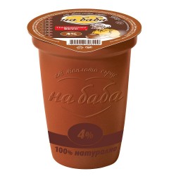 КИСЕЛО МЛЯКО 4% НА БАБА 380ГР.*12БР.