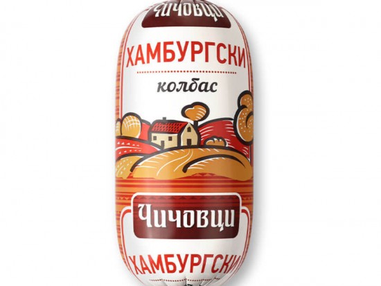 КОЛБАС ХАМБУРГСКИ ЧИЧОВЦИ 400ГР.*12БР. 0