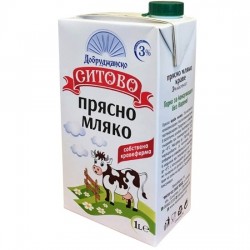 прясно мляко Ситово 3%  1л УХТ