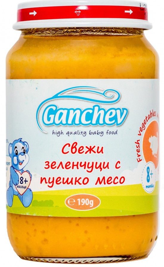 СВЕЖИ ЗЕЛЕНЧУЦИ С ПУЕШКО 8М. ПЮРЕ ГАНЧЕВ *6БР. 0