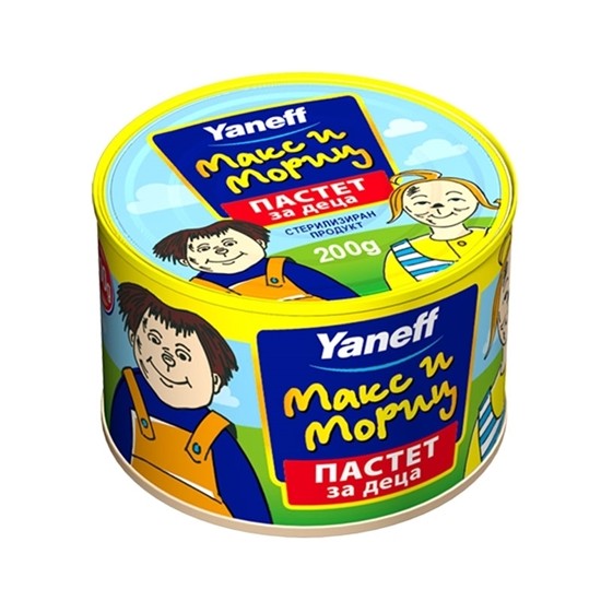 ПАСТЕТ МАКС И МОРИЦ ЯНЕВ 200 ГР. - ЦЕНА ЗА БР. 0