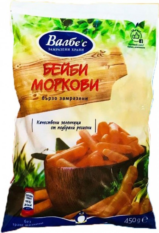 БЕЙБИ МОРКОВИ ВАЛБЕ'С 0.450 0