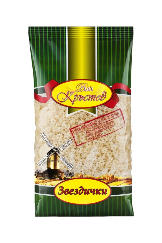 МАКАРОНИ КРЪСТЕВ ЗВЕЗДИЧКИ 400гр *25 0