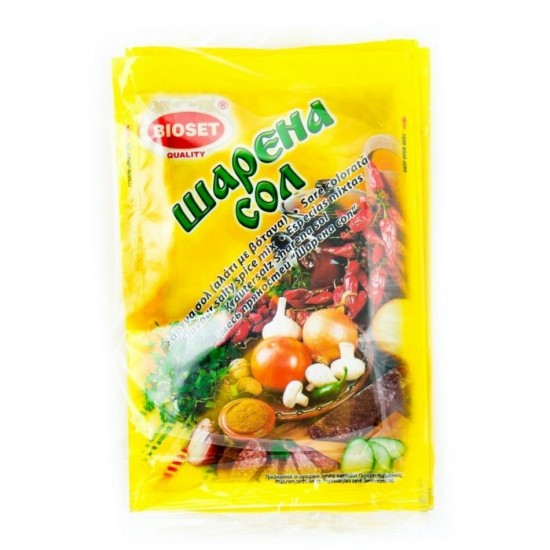 ШАРЕНА СОЛ 40ГР БИОСЕТ - ЦЕНА ЗА БР. 0